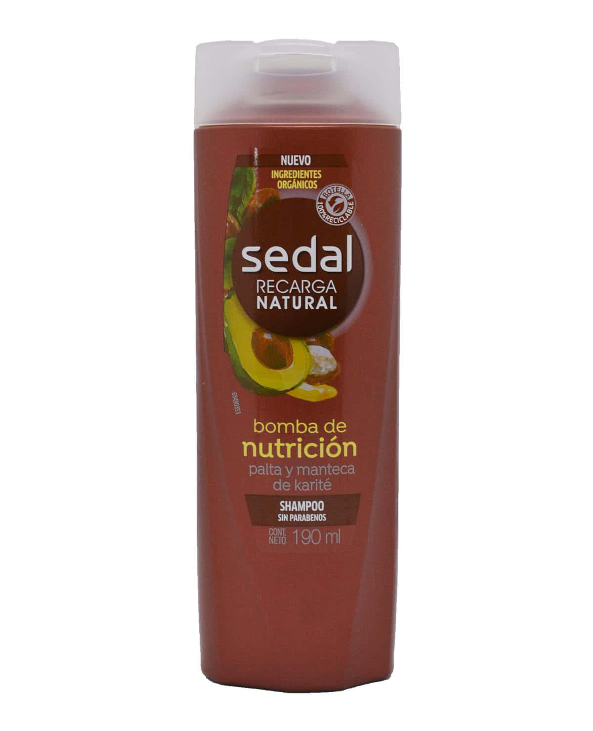 Shampoo Sedal Bomba de Nutrición 190 Ml